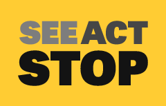See Act Stop logo